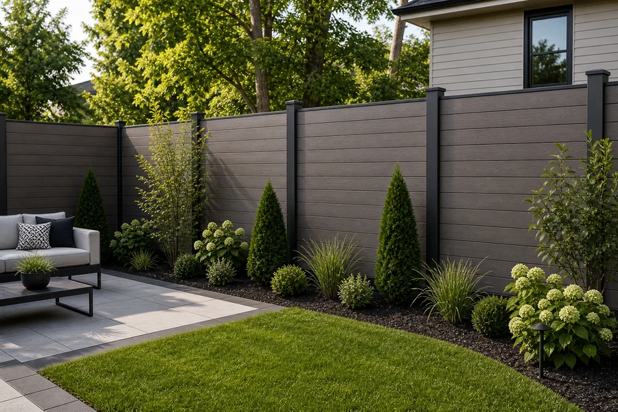 Composite fence example
