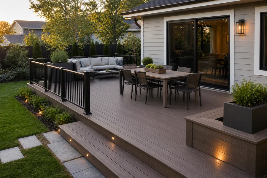 Composite Decking deck example